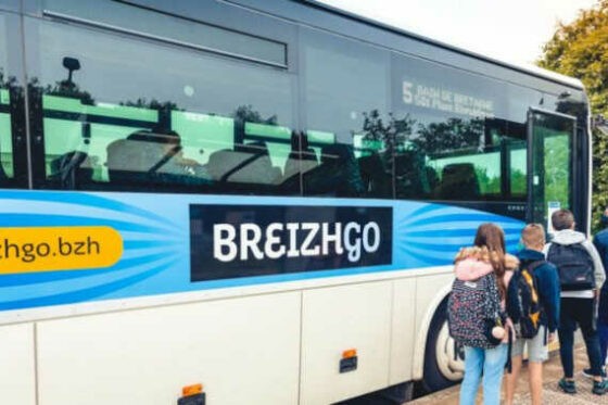 Inscription aux transports scolaires sur le réseau régional BreizhGo