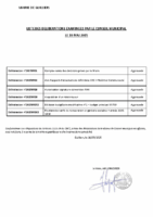 Liste délibérations